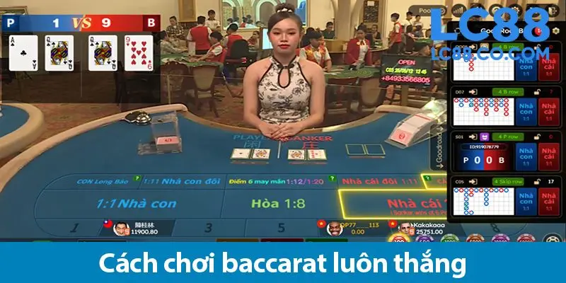 Hướng dẫn cách chơi baccarat: Bí quyết và các lưu ý khi chơi 2025